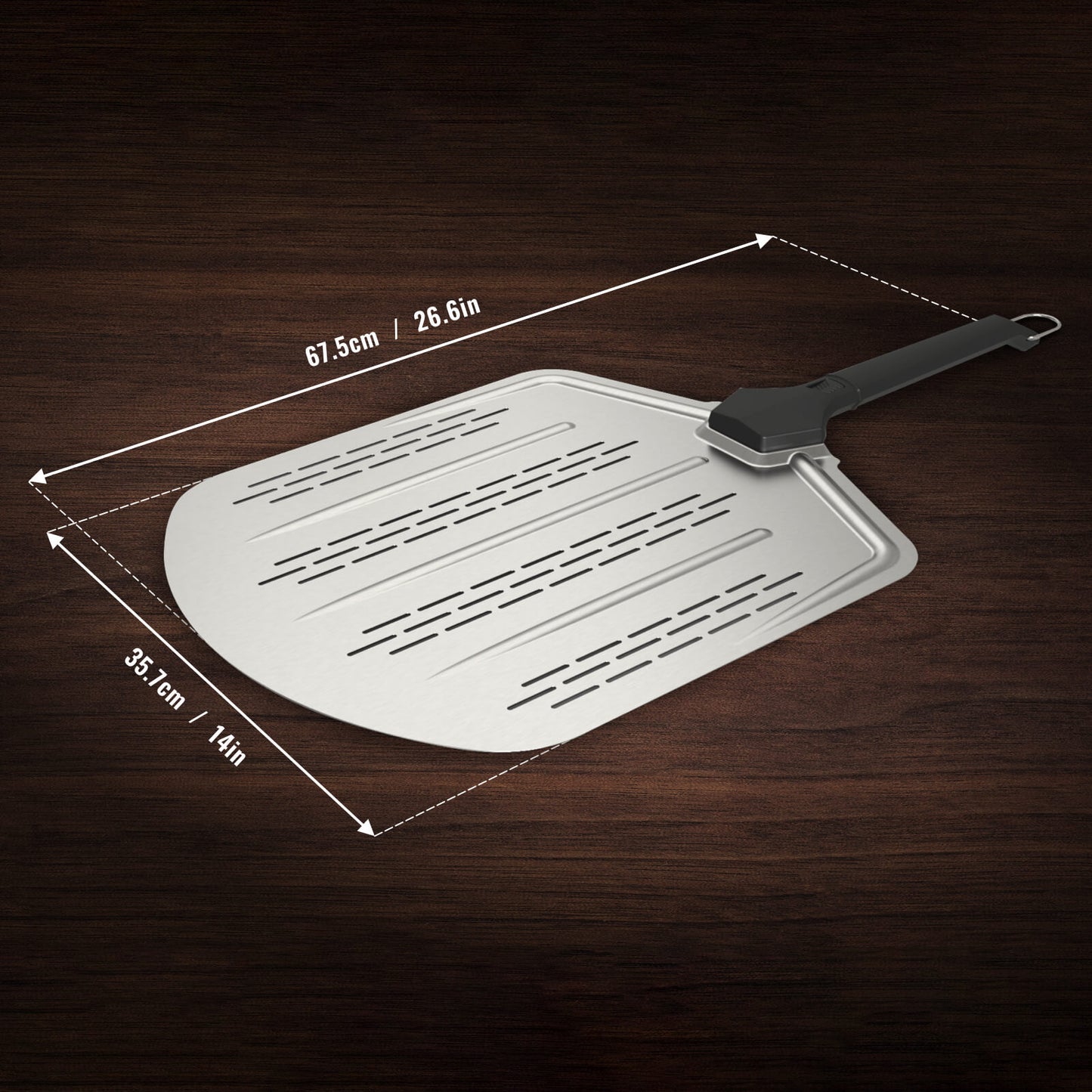 Witt Perforated Pizza Peel 14 " / 36 cm