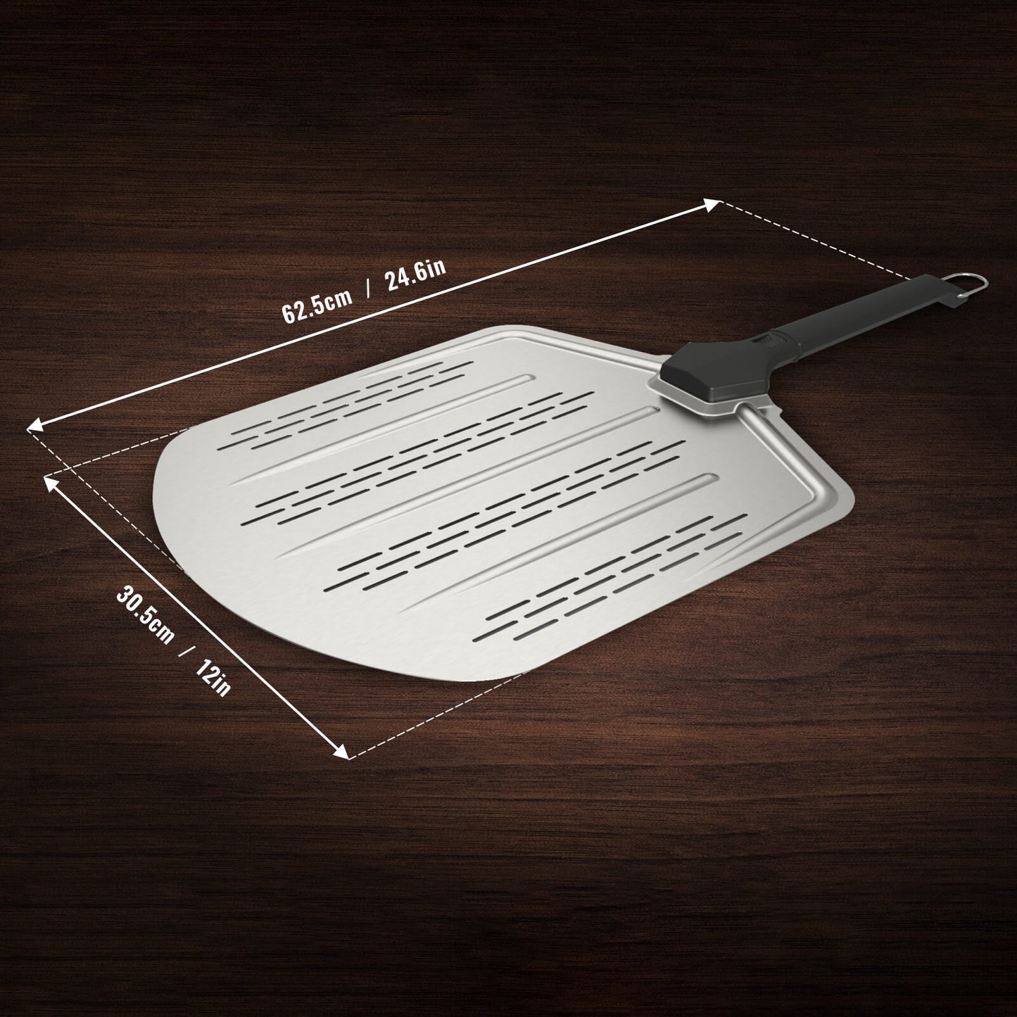 Witt Perforated Pizza Peel 12" / 30 cm