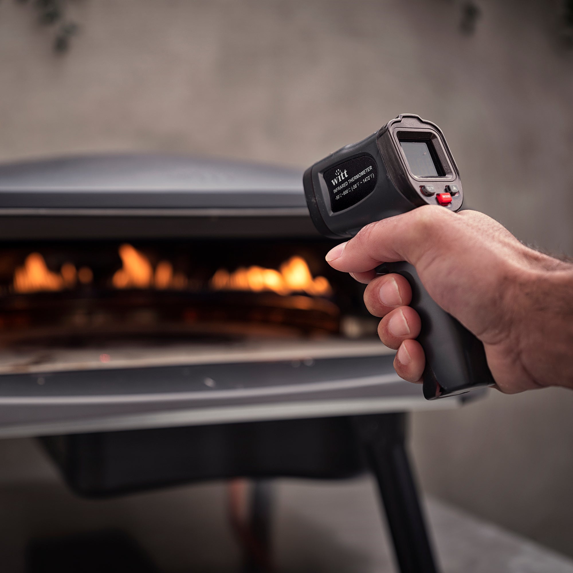 ooni Infrared Thermometer Gun - Digital Laser Thermometer - Pizza